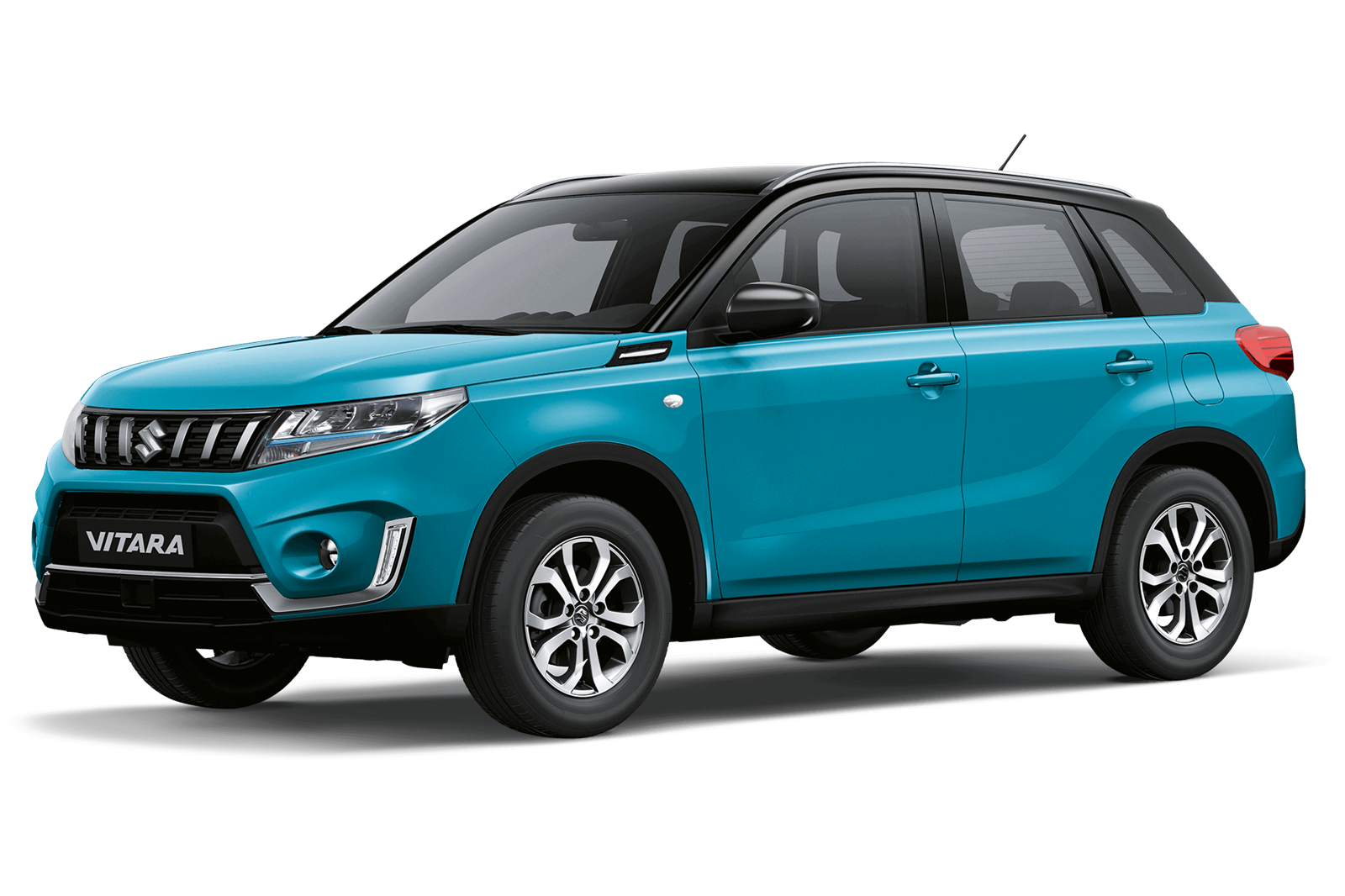 Suzuki Vitara - Atlantis Turquoise Pearl Metallic with Cosmic Black Pearl Metallic Roof