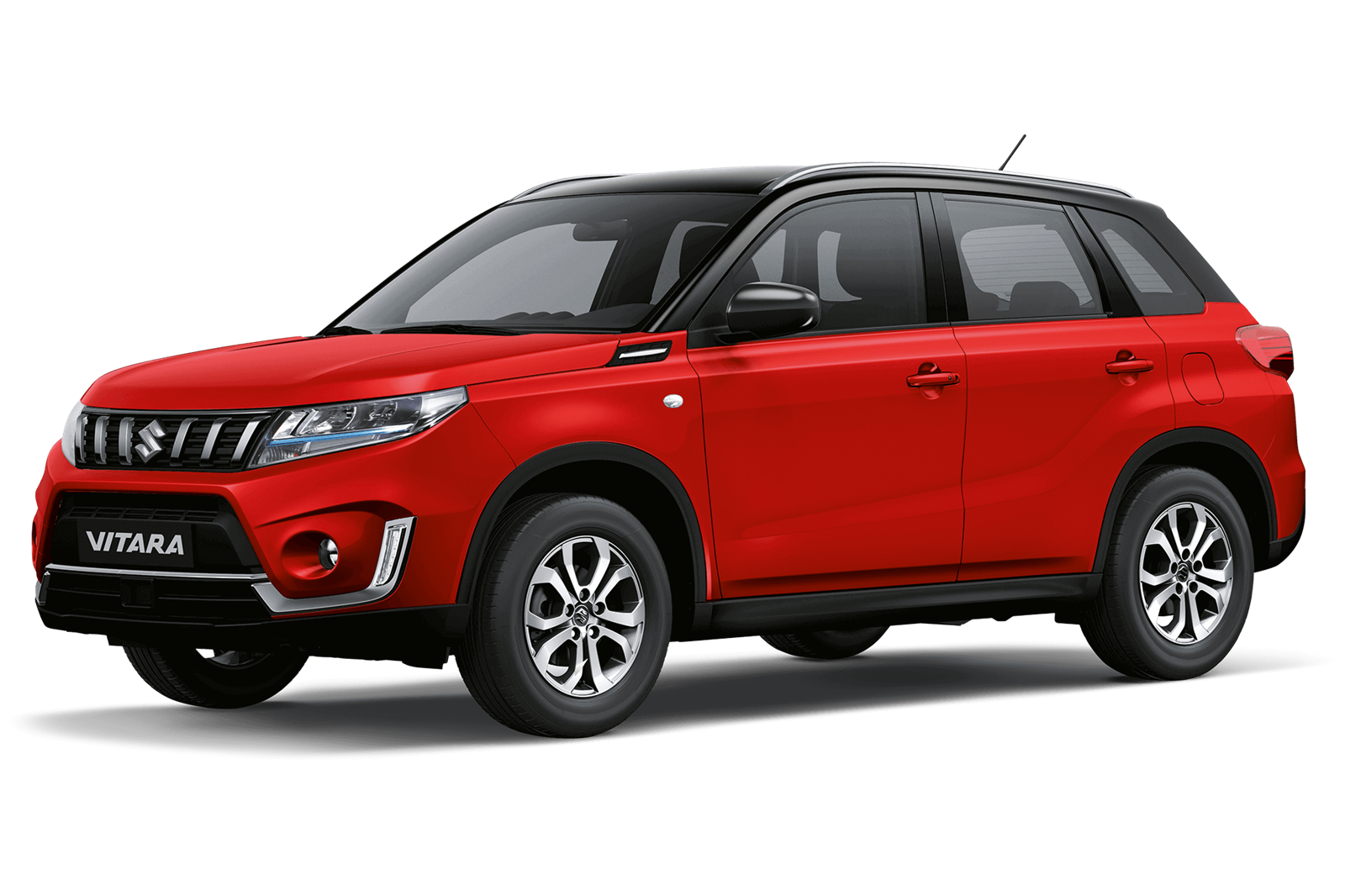 Suzuki Vitara - Bright Red with Cosmic Black Pearl Metallic Roof