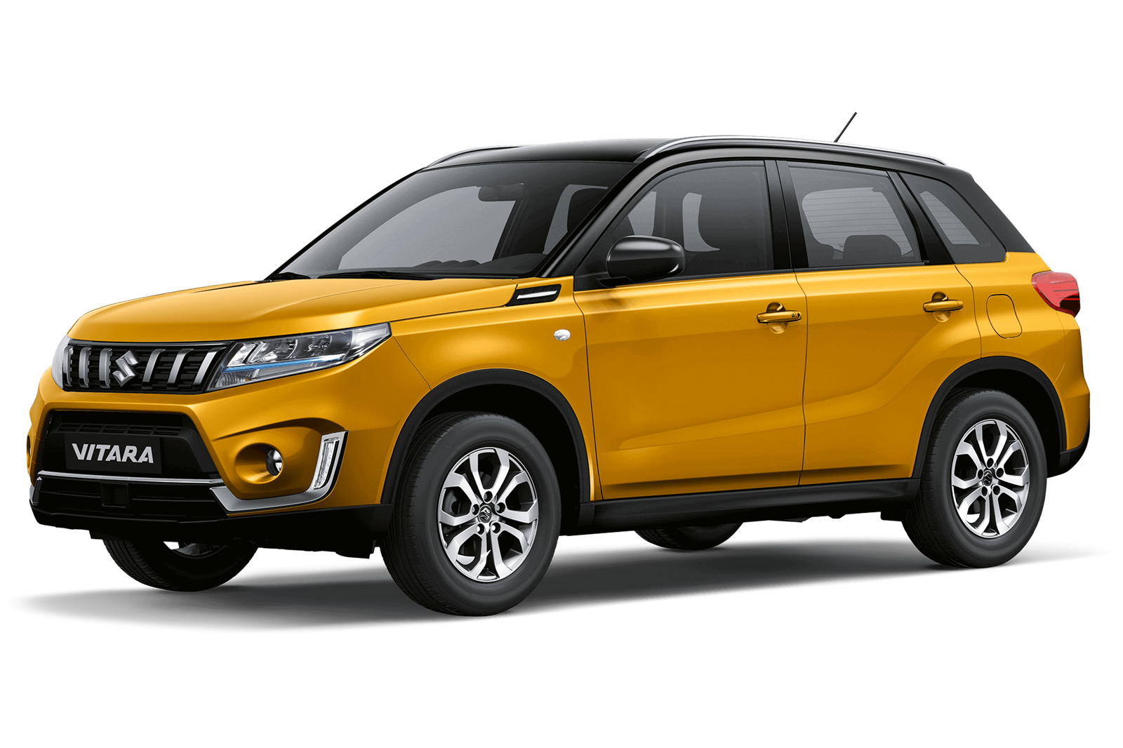 Suzuki Vitara - Solar Yellow Pearl Metallic with Cosmic Black Pearl Metallic Roof